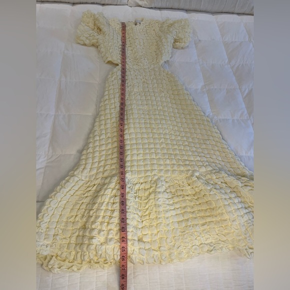 Endless Rose Size Small Off White Maxi Dress With Cut Out Waist. - Picture 7 of 12